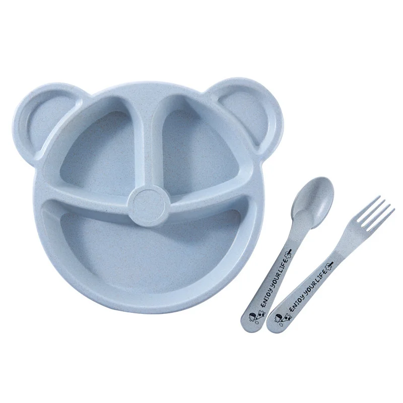 3 Stks/set Baby Kom + Lepel + Vork Feeding Servies Cartoon Bear Kids Right Food Anti-Hot Training Diner Plate
3 Stks/set Baby Kom + Lepel + Vork Feeding Servies Cartoon Bear Kids Right Food Anti-Hot Training Diner Plate