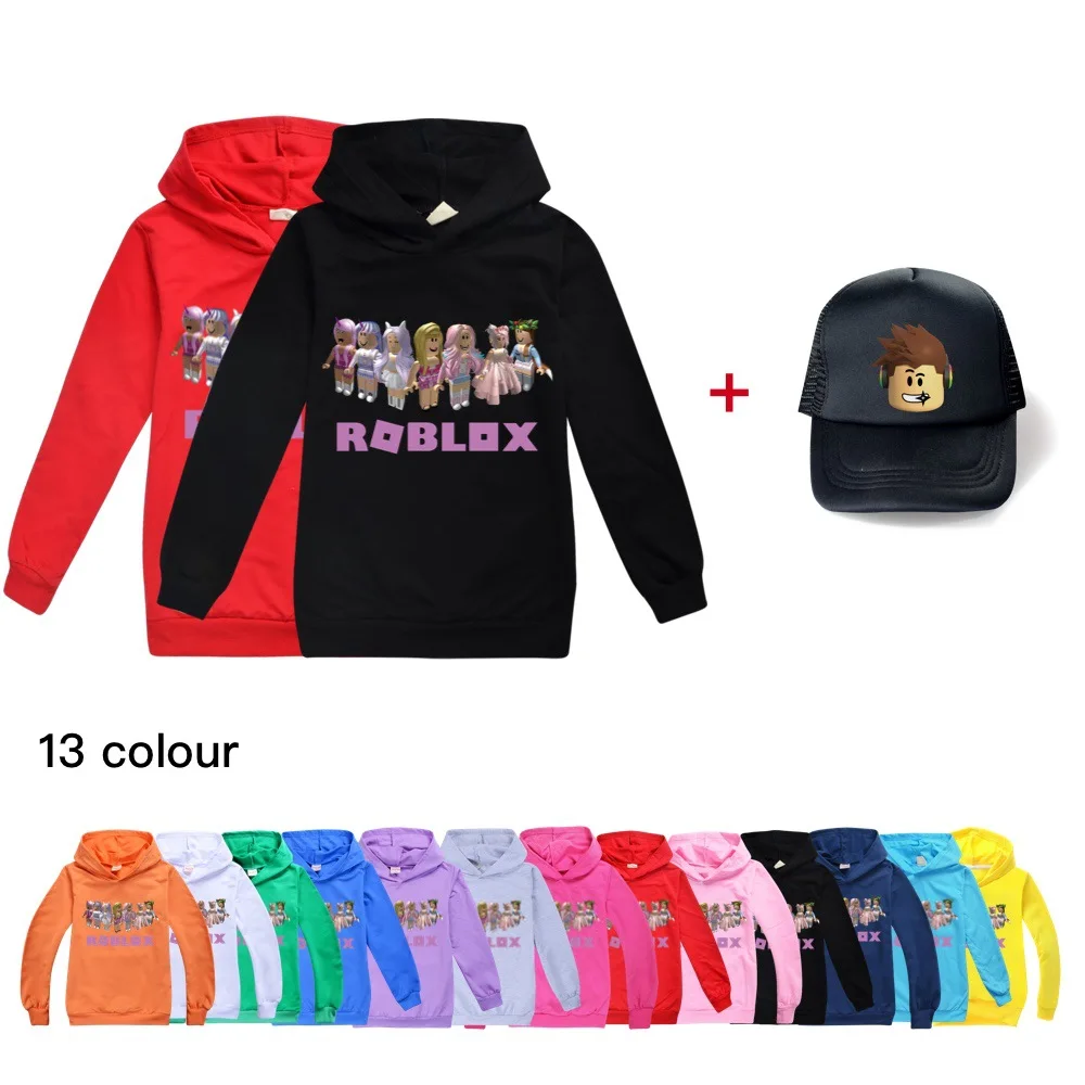 T-shirt Toddler Girls Sweatshirts Spring Autumn boys Children Hoodies Robloxing Long Sleeves T-shirt Jacket Kids Clothes+cap
T-shirt Toddler Girls Sweatshirts Spring Autumn boys Children Hoodies Robloxing Long Sleeves T-shirt Jacket Kids Clothes+cap