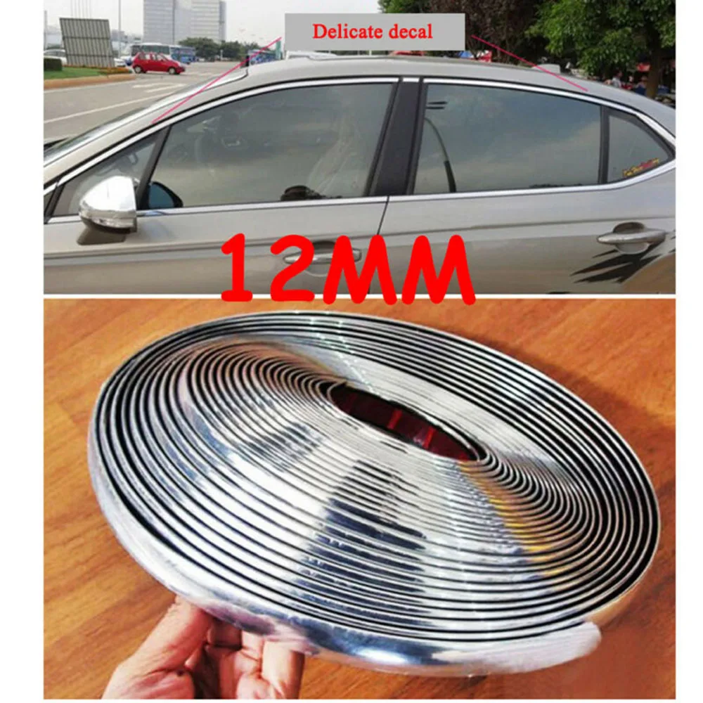 Auto Moulding Strip Trim Bumper Bright Silver Decorate Chrome-plated ABS Parts Replacement
Auto Moulding Strip Trim Bumper Bright Silver Decorate Chrome-plated ABS Parts Replacement