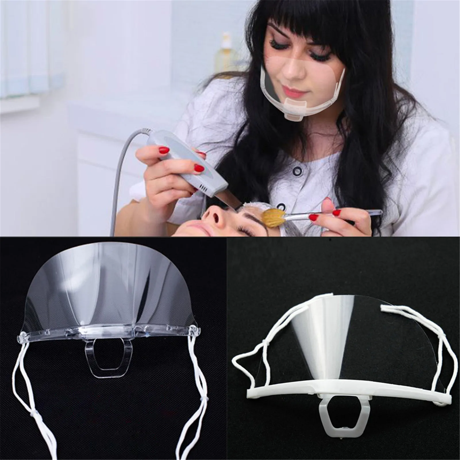 PC Transparent Smile Mask Catering Waiter Chef AntiFog Hygiene Masks Special Food Plastic Kitchen Restaurant Fashionable
PC Transparent Smile Mask Catering Waiter Chef AntiFog Hygiene Masks Special Food Plastic Kitchen Restaurant Fashionable