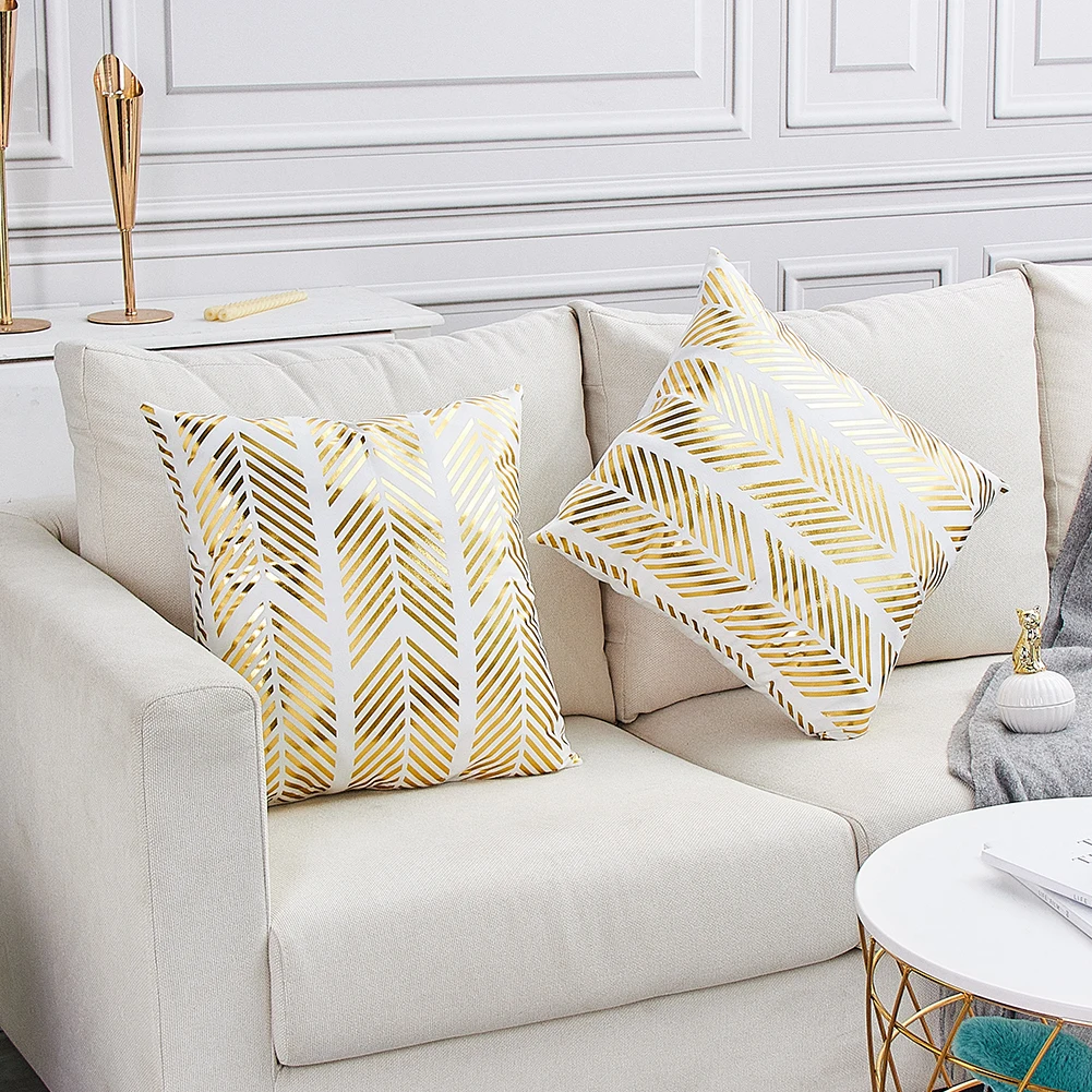 Gilded Geometric Cushion Cover Throw Pillow Case Square Pillow Cover Home Decorative For Sofa Living Room 45x45cm
Gilded Geometric Cushion Cover Throw Pillow Case Square Pillow Cover Home Decorative For Sofa Living Room 45x45cm