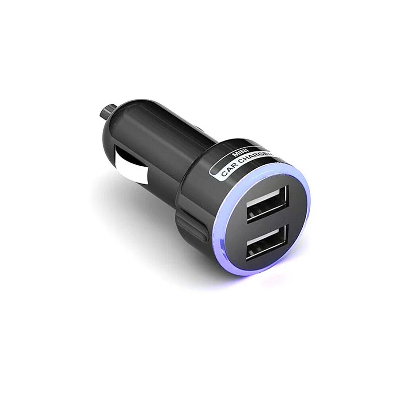 Dual USB Port LED Quick Charge Car Socket Lighter Mobile Phone Charger Adapter Universal Small Portable Car Accessories for Car
Dual USB Port LED Quick Charge Car Socket Lighter Mobile Phone Charger Adapter Universal Small Portable Car Accessories for Car