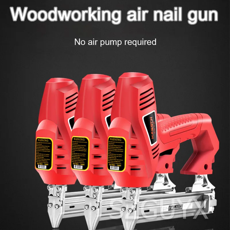 Domestic wood yard nail gun Industrial dual purpose nail gun Woodworking electric nail gun Not stuck Nail gun
Domestic wood yard nail gun Industrial dual purpose nail gun Woodworking electric nail gun Not stuck Nail gun