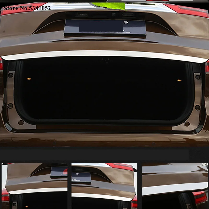 For Geely Atlas Emgrand NL-3 Proton X70 Car Tail Door Strip Trim Stainless Steel Rear Trunk Cover Sticker Exterior Accessories
For Geely Atlas Emgrand NL-3 Proton X70 Car Tail Door Strip Trim Stainless Steel Rear Trunk Cover Sticker Exterior Accessories
