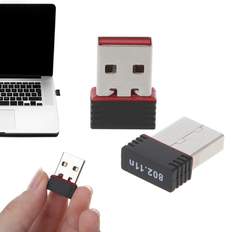 150 Мбит/с USB 2 0 Wi Fi Беспроводной адаптер Сетевая LAN карта 802 11 ngb Ralink MT7601|Сетевые
