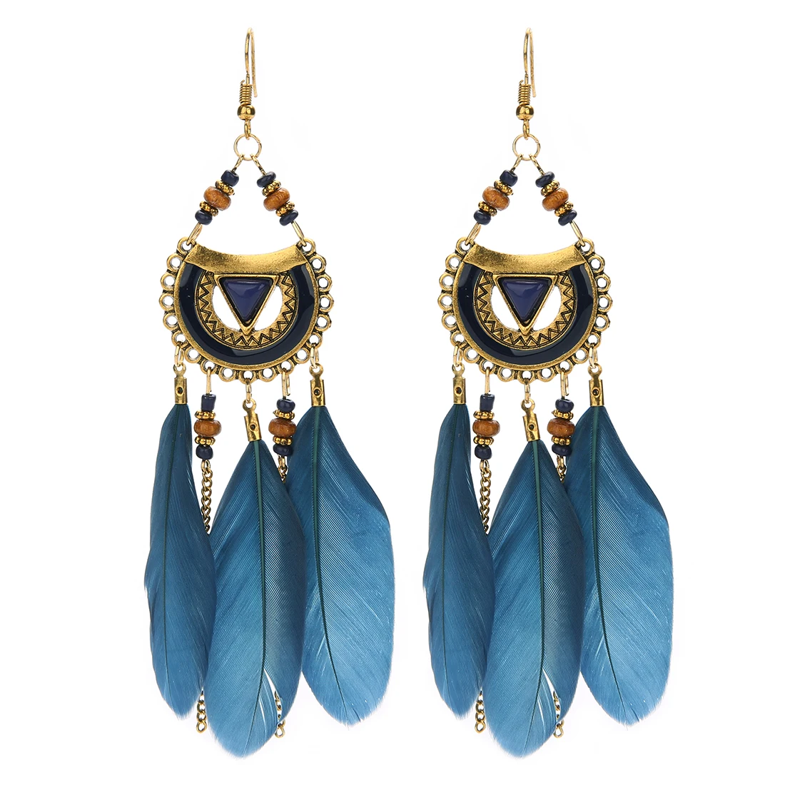 2022 New Bohemian Feather Long Fringe Stone Earrings For Woman Trendy Boho Bead Chain Dangle Earrings Fashion Wedding Jewelry
2022 New Bohemian Feather Long Fringe Stone Earrings For Woman Trendy Boho Bead Chain Dangle Earrings Fashion Wedding Jewelry