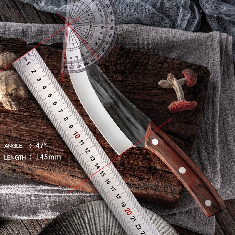 Handmade Boning Knife Stainless Steel Sharper Kitchen Fishing Knife Meat Cleaver Outdoor Cooking Cutter Butcher Knife
Handmade Boning Knife Stainless Steel Sharper Kitchen Fishing Knife Meat Cleaver Outdoor Cooking Cutter Butcher Knife