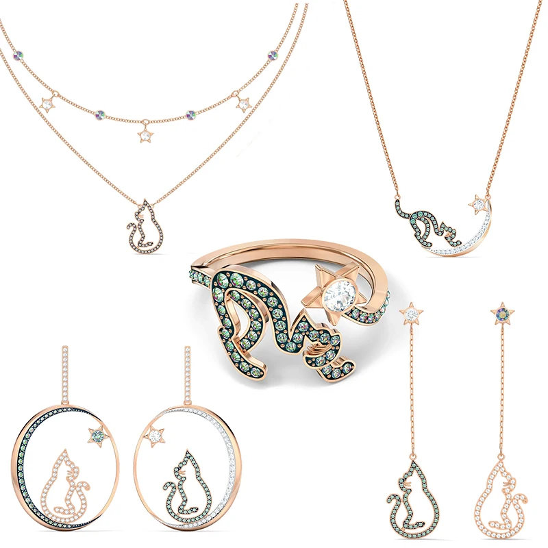 swa Fashion Ladies Jewelry Cattitude Collection Ladies Jewelry Sets Ladies Earrings Necklaces and Rings Fashion Jewelry 
swa Fashion Ladies Jewelry Cattitude Collection Ladies Jewelry Sets Ladies Earrings Necklaces and Rings Fashion Jewelry