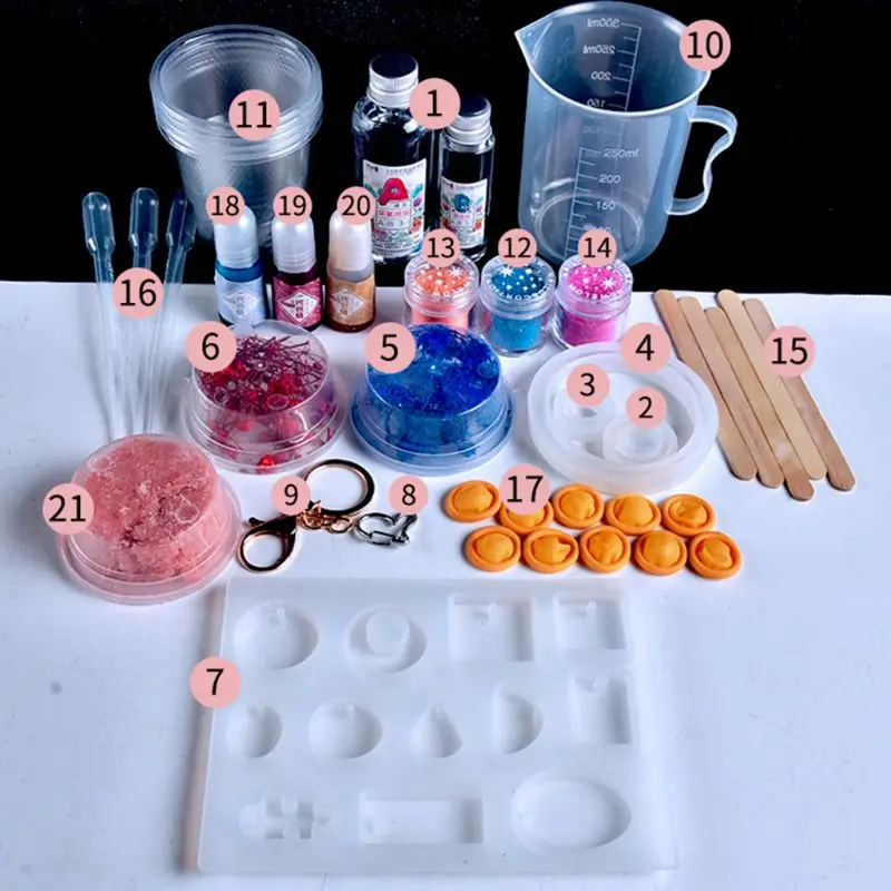 1Set Crystal Epoxy Resin Mold Bracelet Pendant Casting Mould Handmade DIY Crafts Jewelry Making Tools
1Set Crystal Epoxy Resin Mold Bracelet Pendant Casting Mould Handmade DIY Crafts Jewelry Making Tools