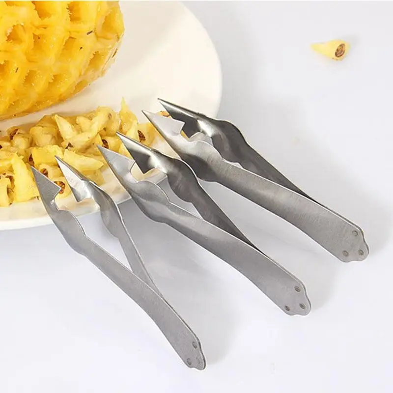 Pineapple Seed Remover Clip Slicer Cutter Pineapple Eye Peeler Fruit Tool Stainless Steel Gadgets Kitchen Accessories
Pineapple Seed Remover Clip Slicer Cutter Pineapple Eye Peeler Fruit Tool Stainless Steel Gadgets Kitchen Accessories