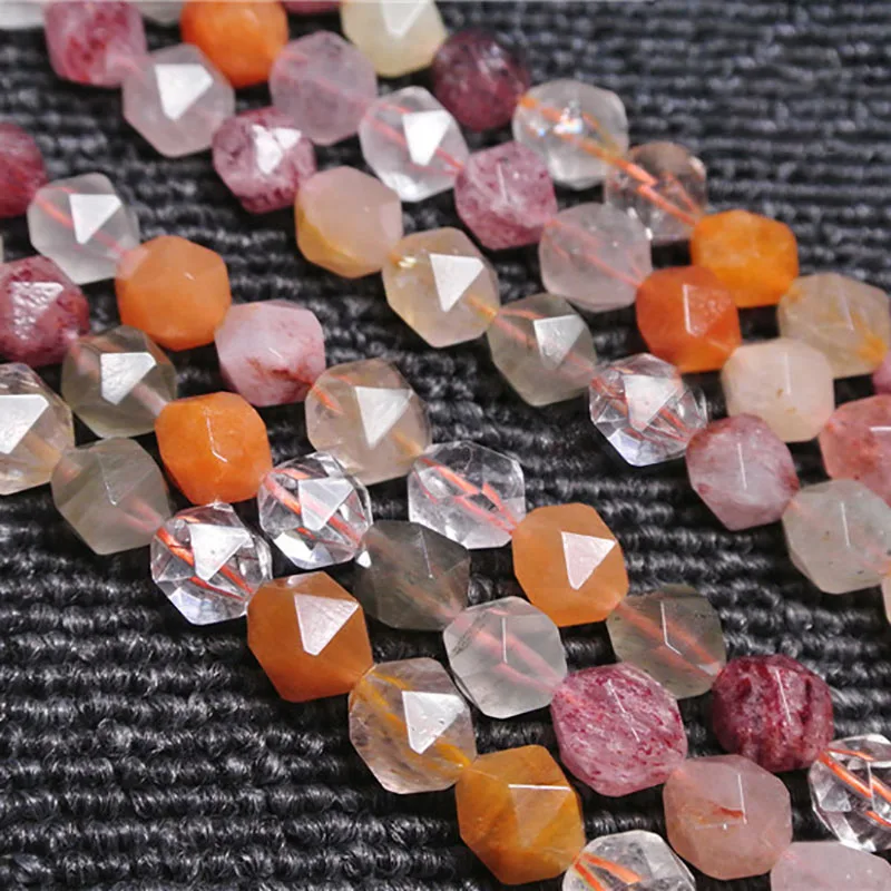 6-12mm Natural Faceted rutilated quartz irregular round Stone Beads For DIY necklace bracelet jewelry making 15 "free delivery
6-12mm Natural Faceted rutilated quartz irregular round Stone Beads For DIY necklace bracelet jewelry making 15 "free delivery