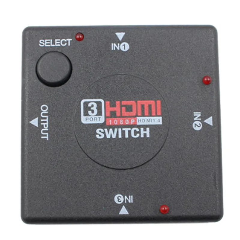 Сплиттер совместимый с HDMI 3/5 портов переключатель порт 1080P 3 входа 1 выход 4K