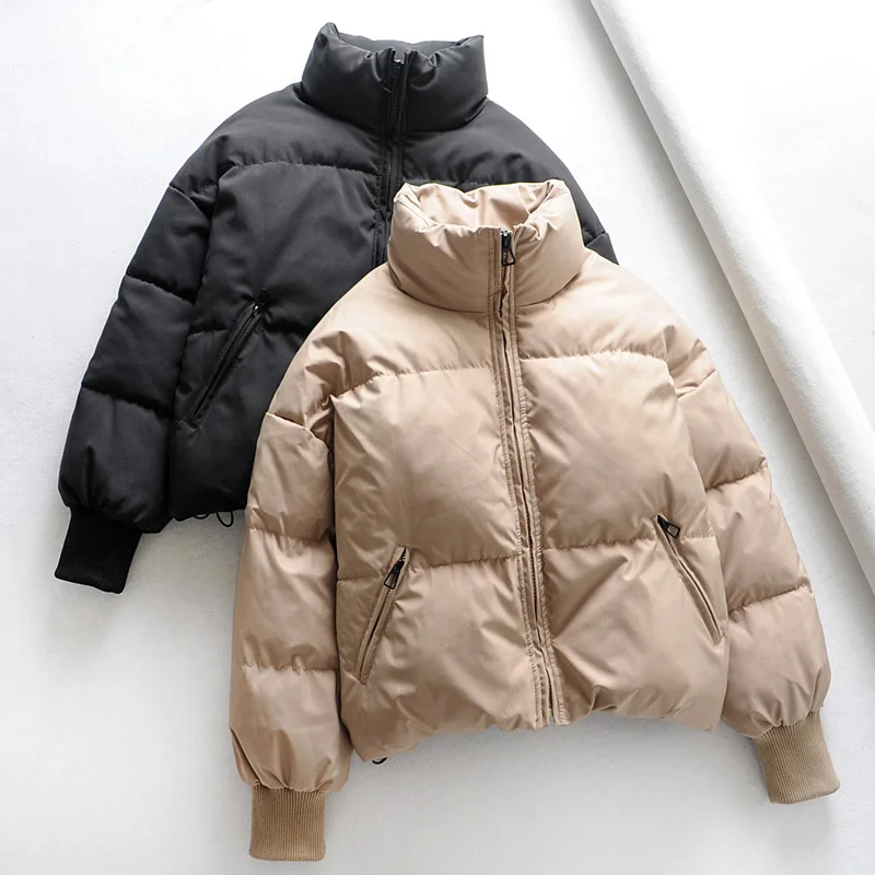 Nice Women's Fashion Winter Thick Turtleneck Sweater Women's Elegant Zippered Cotton Jacket
Nice Women's Fashion Winter Thick Turtleneck Sweater Women's Elegant Zippered Cotton Jacket