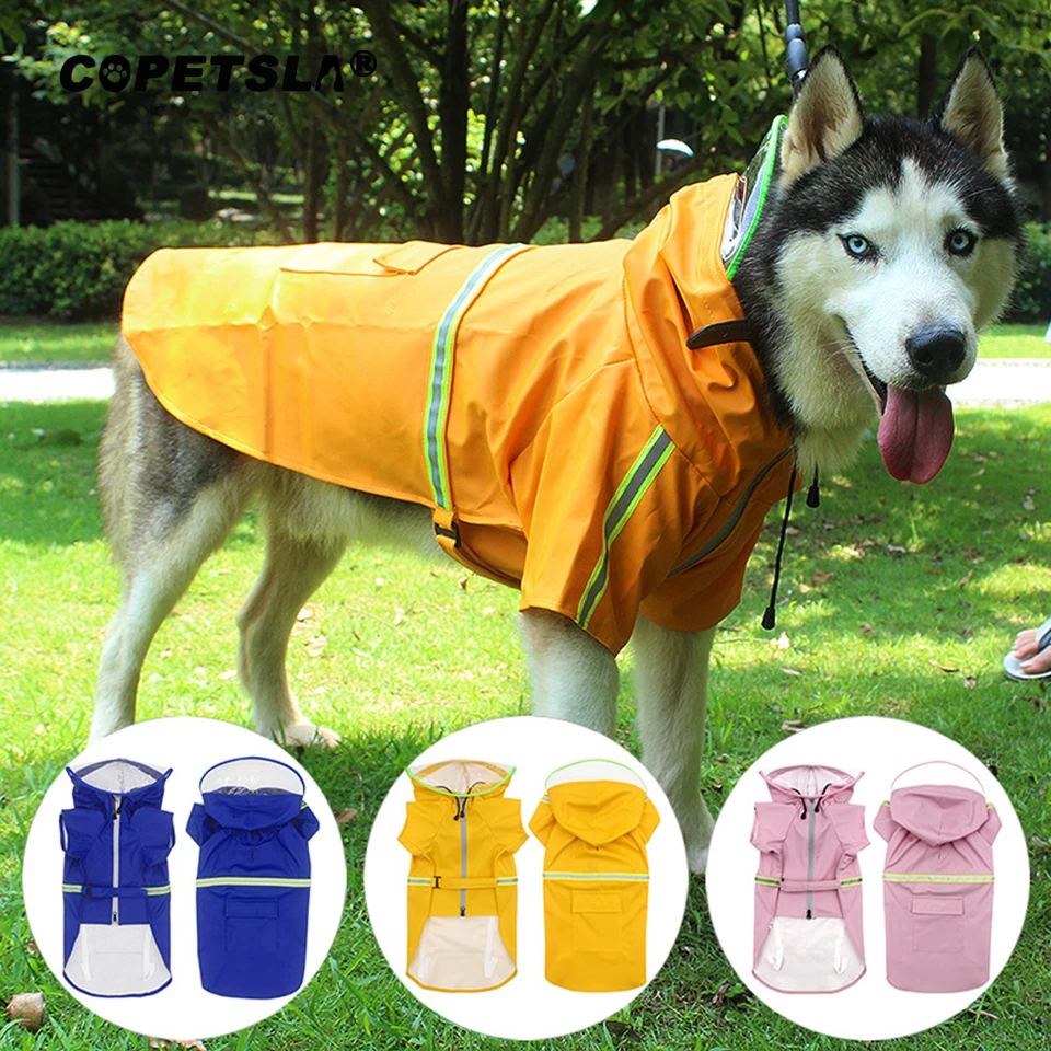 Copetsla 1 шт. 2XL-5XL домашних животных большой собачьи плащи светоотражающий дождевик Водонепроницаемый модная куртка из дышащего материала для ...
Copetsla 1 шт. 2XL-5XL домашних животных большой собачьи плащи светоотражающий дождевик Водонепроницаемый модная куртка из дышащего материала для ...