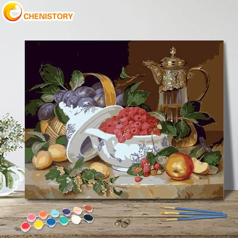 CHENISTORY 40x50cm Frame Pictures By Numbers Food Landscape Painting By Numbers Fruit On Canvas Diy Home Decoration Diy Gift
CHENISTORY 40x50cm Frame Pictures By Numbers Food Landscape Painting By Numbers Fruit On Canvas Diy Home Decoration Diy Gift