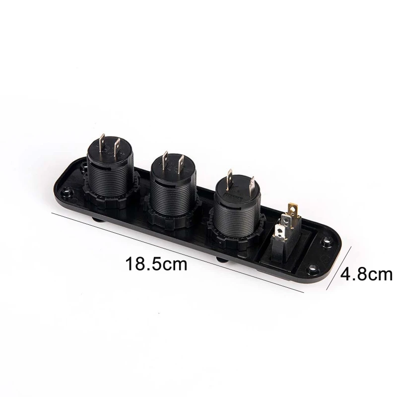 Waterproof 12V 24V Car QC3.0 USB Type C PD Fast Charger Power Socket Panel with LED Voltmeter Switch for Car Boat Marine
Waterproof 12V 24V Car QC3.0 USB Type C PD Fast Charger Power Socket Panel with LED Voltmeter Switch for Car Boat Marine