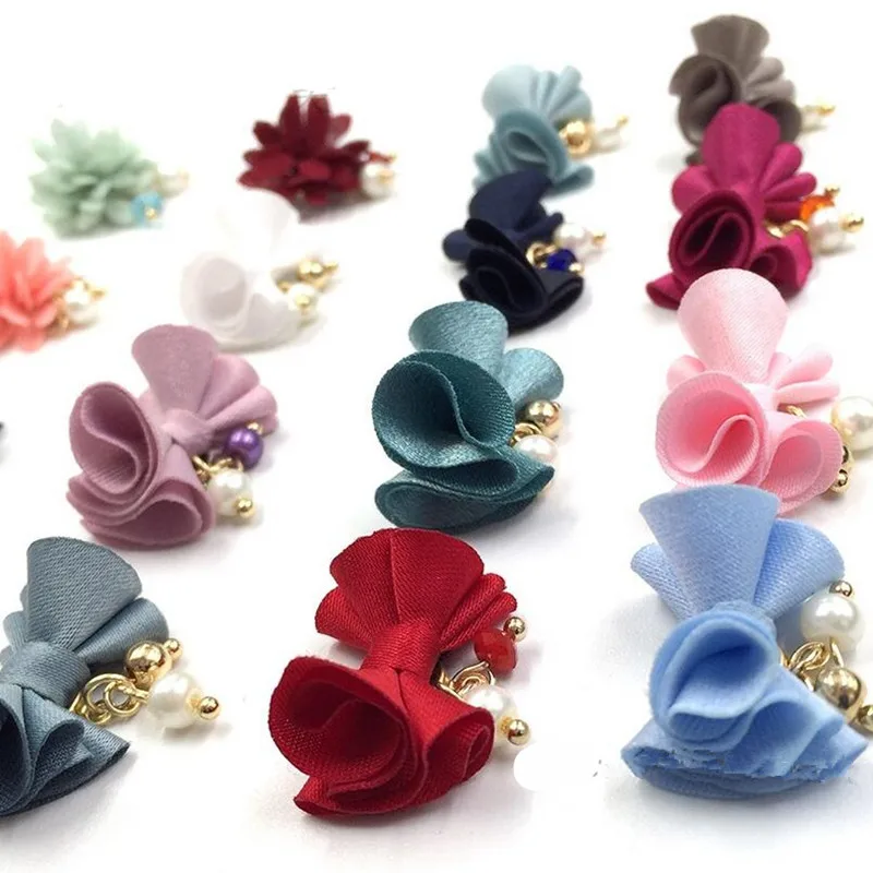10pcs Fabric Bowknot Flower 3D Nail Art Decorations Detachable Magnet Nail Jewelry Pendant Charms DIY Manicure Nail Accessories 10pcs Fabric Bowknot Flower 3D Nail Art Decorations Detachable Magnet Nail Jewelry Pendant Charms DIY Manicure Nail Accessories