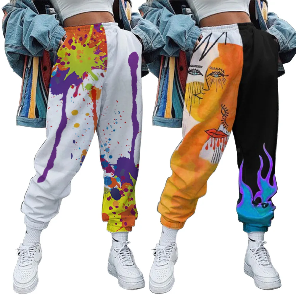 Брюки женские с принтом черепа, модные спортивные штаны в стиле пэчворк, с эластичным поясом, с карманами, Повседневная Уличная одежда в сти...
Брюки женские с принтом черепа, модные спортивные штаны в стиле пэчворк, с эластичным поясом, с карманами, Повседневная Уличная одежда в сти...
