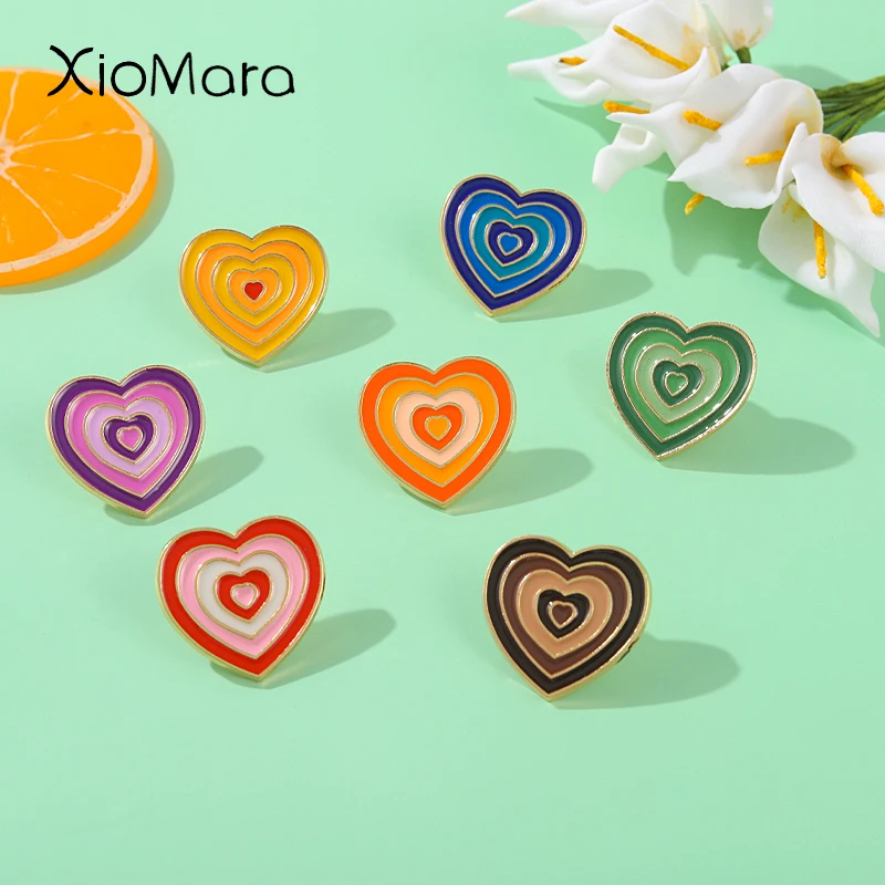Coloured Love Heart Enamel Pin Rainbow Color Metal Badge Brooch Lapel Pins Backpack Women Men Jewelry Accessories Wholesale
Coloured Love Heart Enamel Pin Rainbow Color Metal Badge Brooch Lapel Pins Backpack Women Men Jewelry Accessories Wholesale