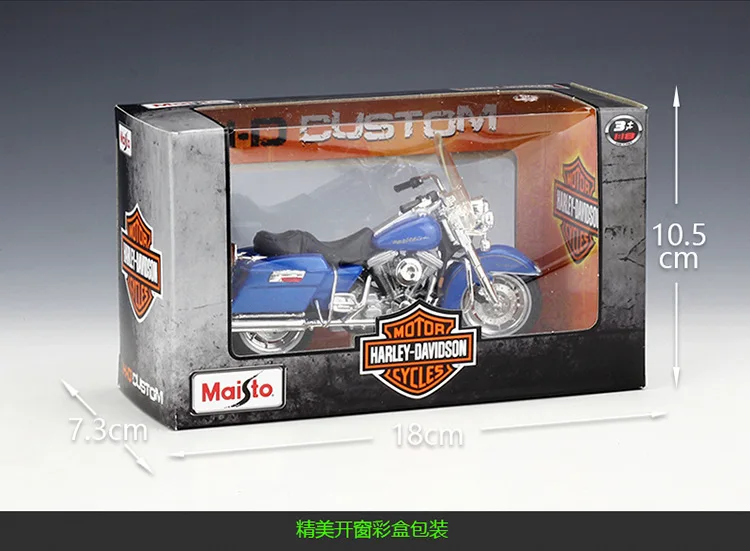 Maisto 1:18 Harley 1997 FLHR Road King Alloy Motorcycle Diecast Bike Car Model Toy Collection Mini Moto Gift
Maisto 1:18 Harley 1997 FLHR Road King Alloy Motorcycle Diecast Bike Car Model Toy Collection Mini Moto Gift