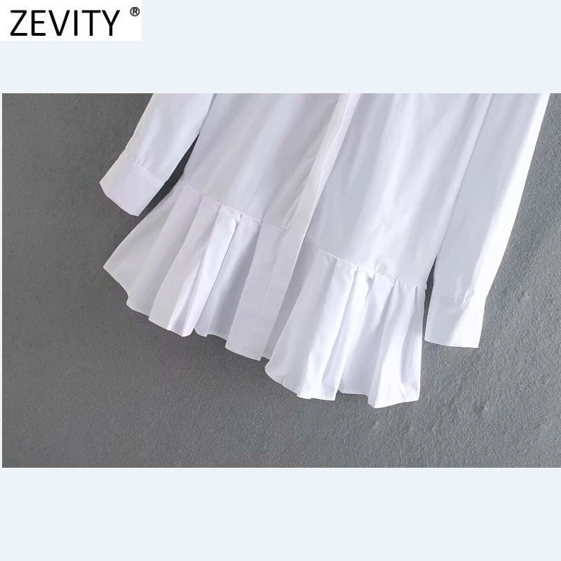 2020 New women solid color hem pleated white mini dress elegant long sleeve chic vestidos business women clothing dresses DS3532
2020 New women solid color hem pleated white mini dress elegant long sleeve chic vestidos business women clothing dresses DS3532