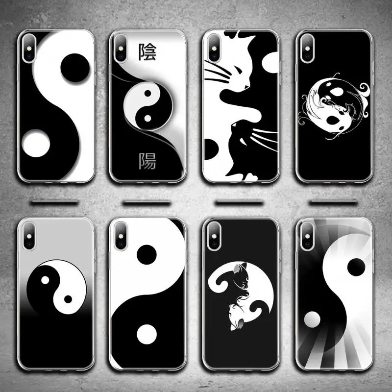 Yin Yang Black White Phone Case for iphone 12 pro max 11 pro XS MAX 8 7 6 6S Plus X 5S SE 2020 XR cover
Yin Yang Black White Phone Case for iphone 12 pro max 11 pro XS MAX 8 7 6 6S Plus X 5S SE 2020 XR cover