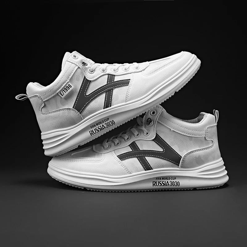 Spring and autumn casual shoes trend all-match high-top shoes Soft surface anti-folding microfiber + rubber foam wear-resistant
Spring and autumn casual shoes trend all-match high-top shoes Soft surface anti-folding microfiber + rubber foam wear-resistant