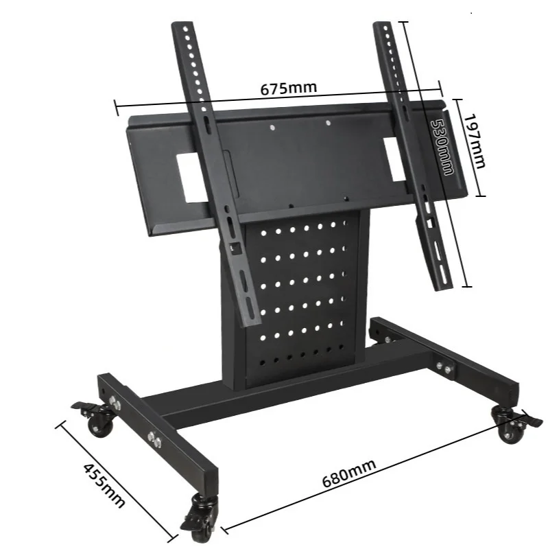 TV Cart Free Lifting 32"-75" Rolling TV Mount Stand Trolley Plasma Screen LED LCD Monitor Low Height Stand Cart Arm HB-75
TV Cart Free Lifting 32"-75" Rolling TV Mount Stand Trolley Plasma Screen LED LCD Monitor Low Height Stand Cart Arm HB-75