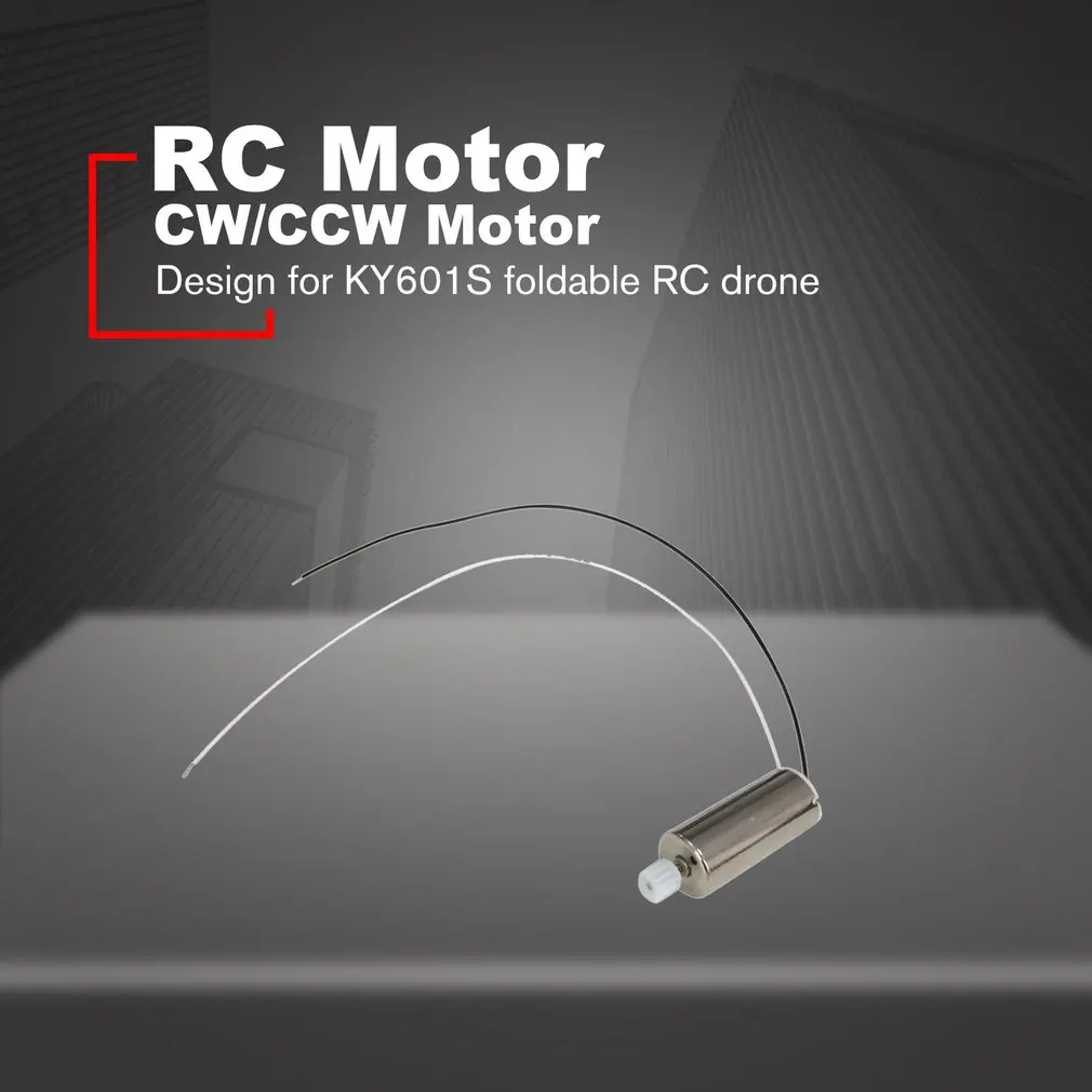 1Pcs RC Engine Motor For KY601S Foldable RC Drone Aircraft Helicopters Accessories Spare Part CW/CCW Motor
1Pcs RC Engine Motor For KY601S Foldable RC Drone Aircraft Helicopters Accessories Spare Part CW/CCW Motor