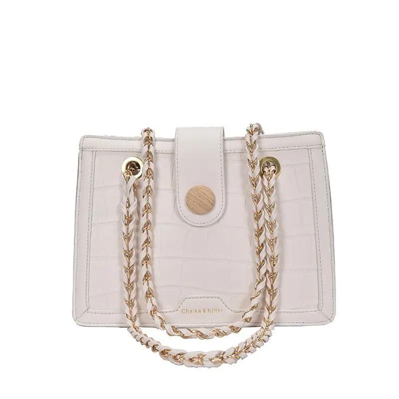 Stone Pattern Contrast Color PU Leather Shoulder Bag for Women 2020 Branded Chain Designer Handbags Women's Trend Hand Bag Bolso
Stone Pattern Contrast Color PU Leather Shoulder Bag for Women 2020 Branded Chain Designer Handbags Women's Trend Hand Bag Bolso