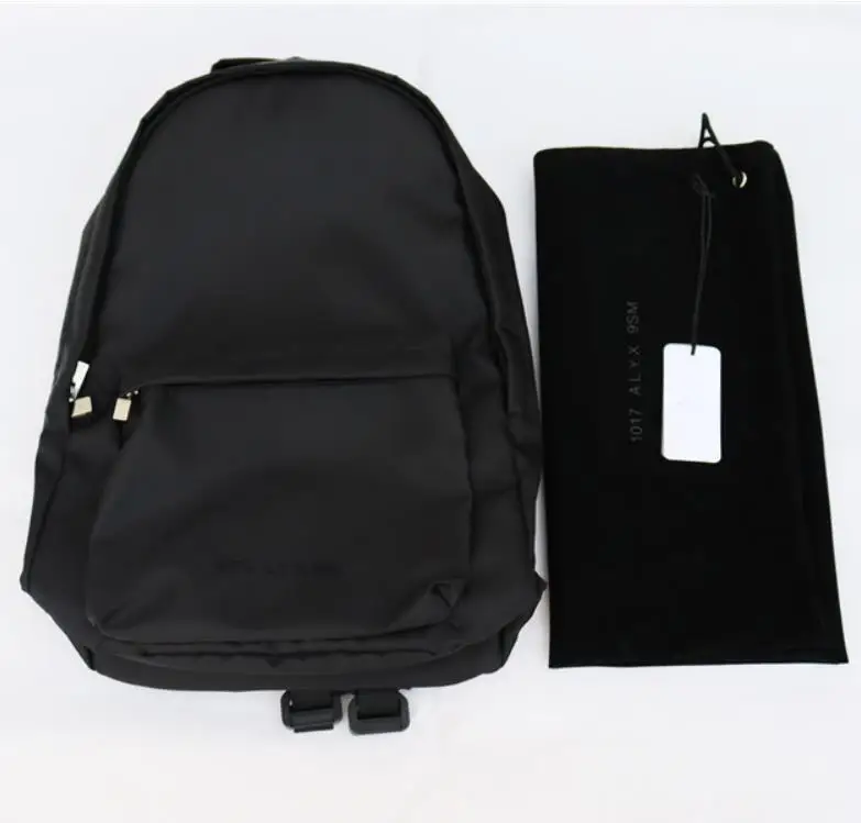 

21SS high quality NEW TOP 1017 ALYX 9SM Backpacks Men Women Jacquard ALYX Bag Metal Zipper Inside Leatherwear Mark Nylon Bags