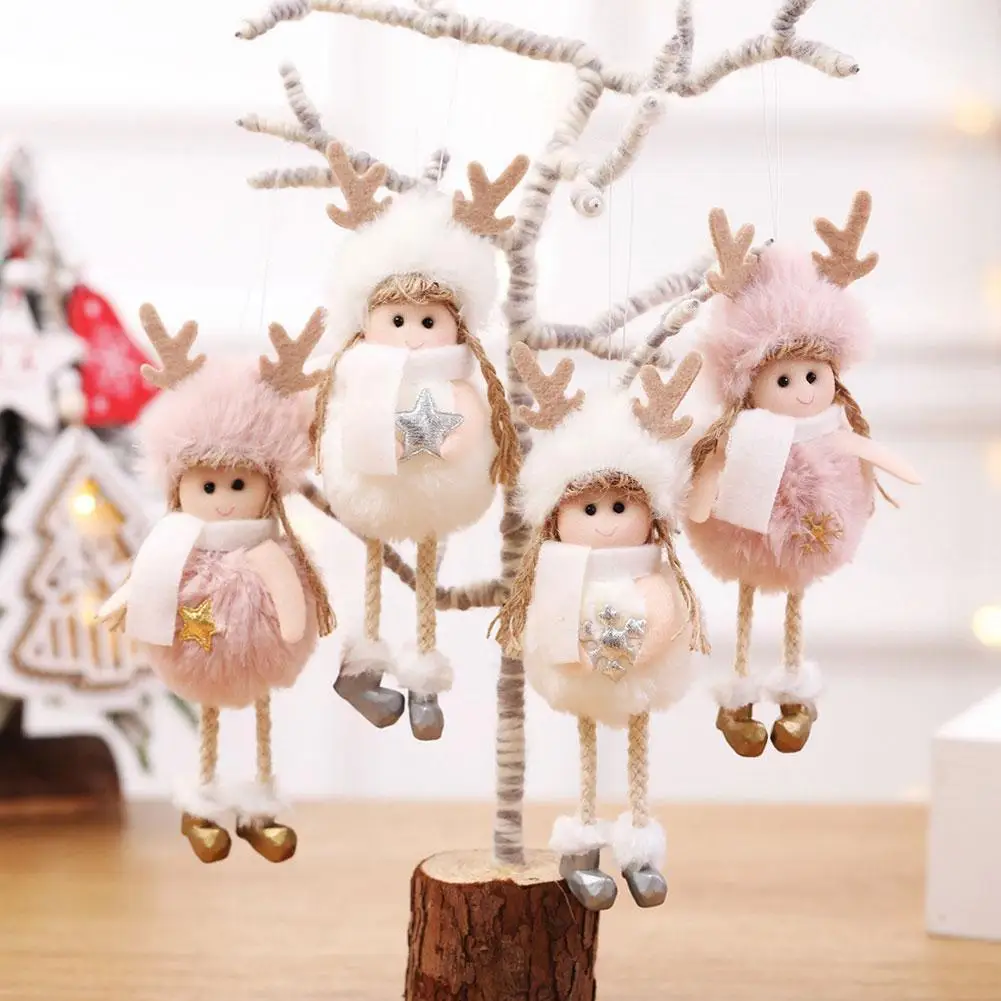 Christmas Angel Plush Doll Christmas Tree Decoration Pendant Cute Doll Child Gift
Christmas Angel Plush Doll Christmas Tree Decoration Pendant Cute Doll Child Gift