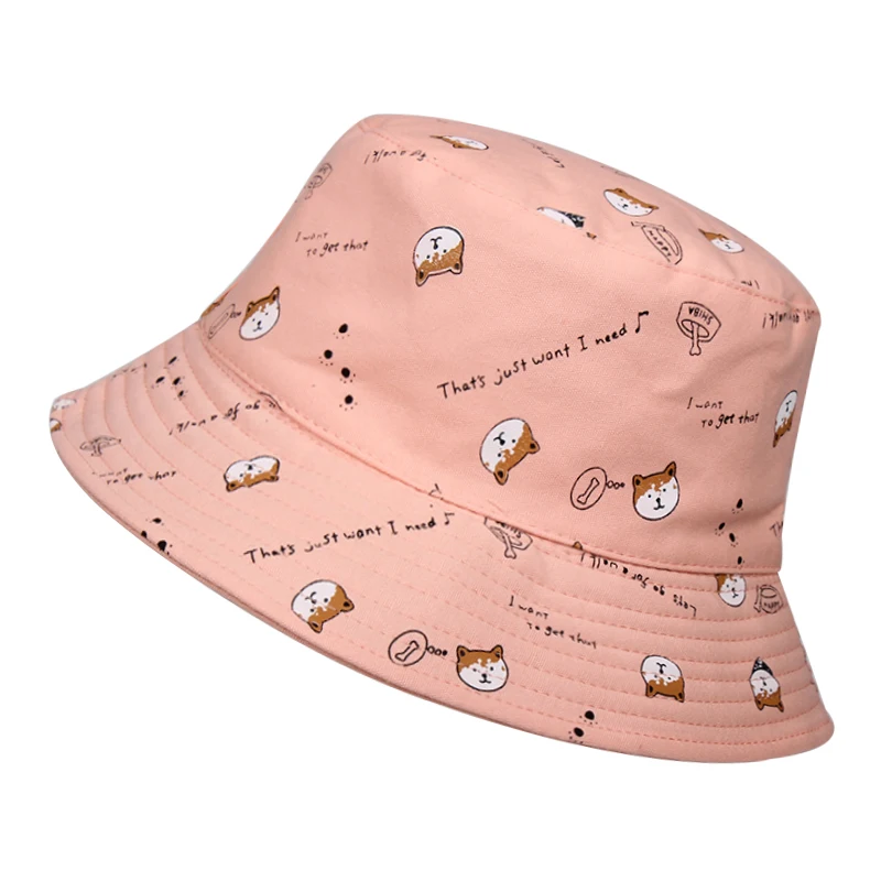 black and white Cotton Double sided cartoon dog print Bucket Hat Fisherman Hat outdoor travel hat Sun Cap hats for Men Women
black and white Cotton Double sided cartoon dog print Bucket Hat Fisherman Hat outdoor travel hat Sun Cap hats for Men Women
