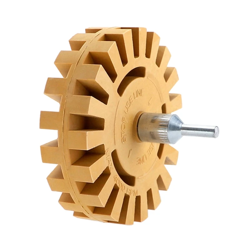 4-inch Rubber Grinding Wheel Quick De-glue Abrasive Disc Rotating Tool Removal Car Stickers and Tape Polishing Wheel
4-inch Rubber Grinding Wheel Quick De-glue Abrasive Disc Rotating Tool Removal Car Stickers and Tape Polishing Wheel