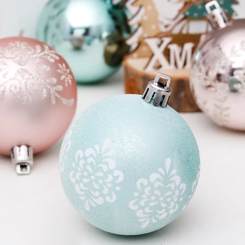 New Arrival 30pcs/pack Painted Christmas Ball 6cm Pink Blue White Christmsa Tree Decor Balls
New Arrival 30pcs/pack Painted Christmas Ball 6cm Pink Blue White Christmsa Tree Decor Balls