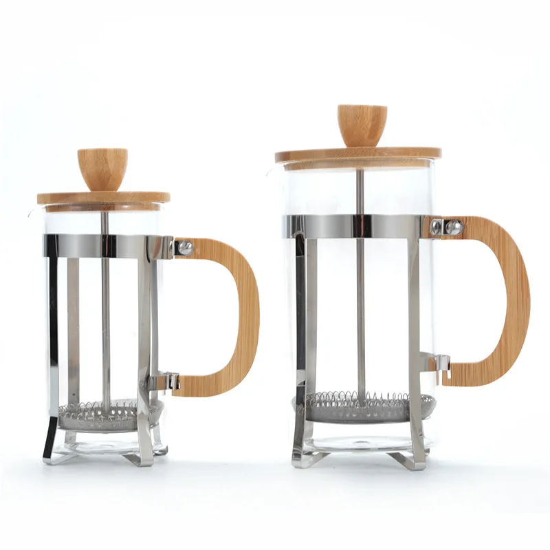 Olive wood high borosilicate method pressure pot hand pressure coffee pot tea maker household teapot health flower teapot
Olive wood high borosilicate method pressure pot hand pressure coffee pot tea maker household teapot health flower teapot