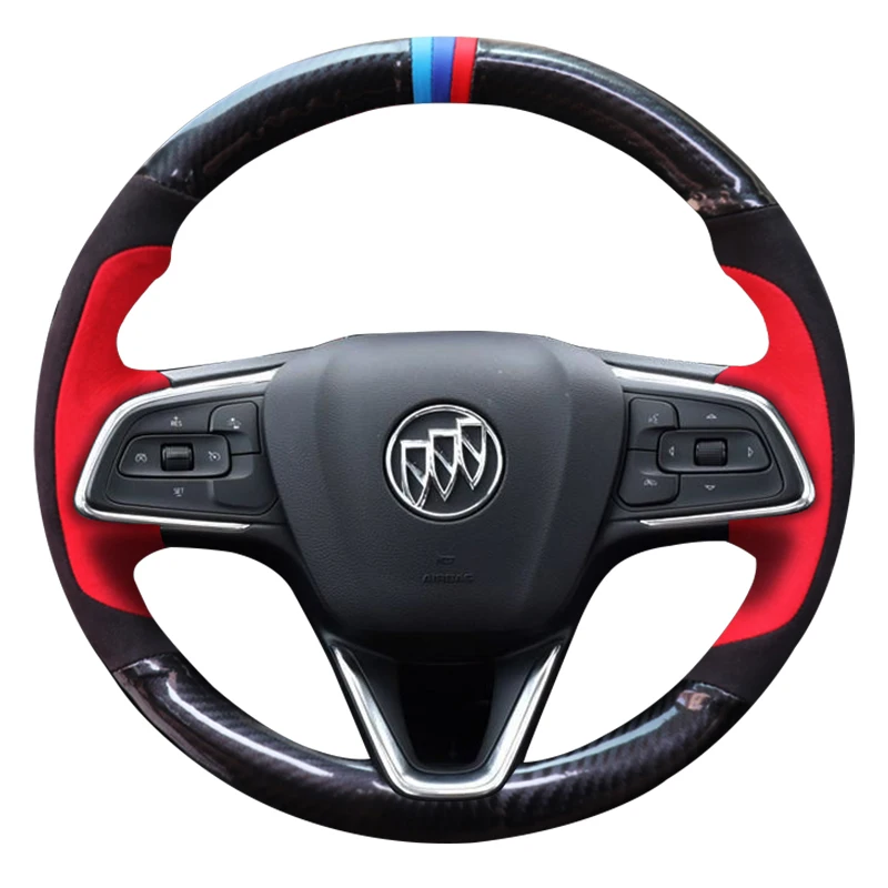 Для Buick Aballero Королевский бис Encore из углеродного волокна, замши, кожи, ручной пошив, чехол рулевого колеса автомобиля, индивидуальный, скользя...
Для Buick Aballero Королевский бис Encore из углеродного волокна, замши, кожи, ручной пошив, чехол рулевого колеса автомобиля, индивидуальный, скользя...