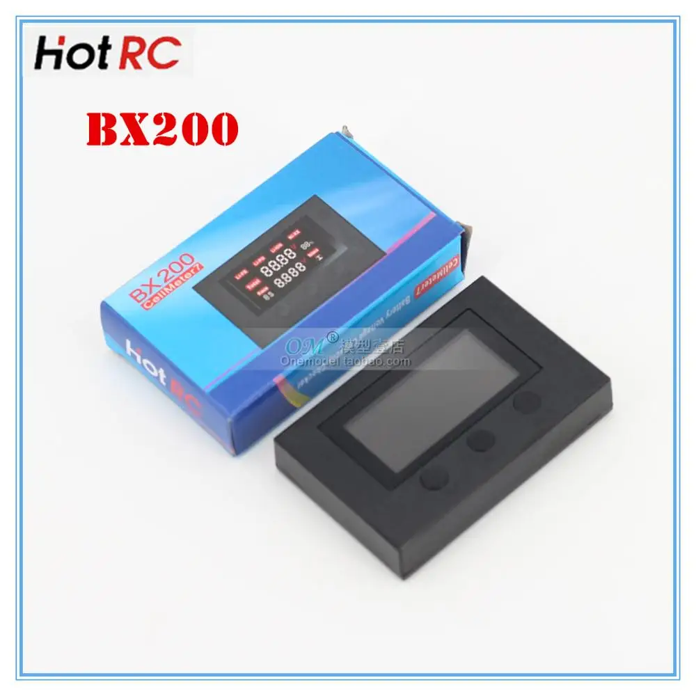 D./ новый тестер напряжения литий полимерных аккумуляторов HotRC BX200 bx 200 2