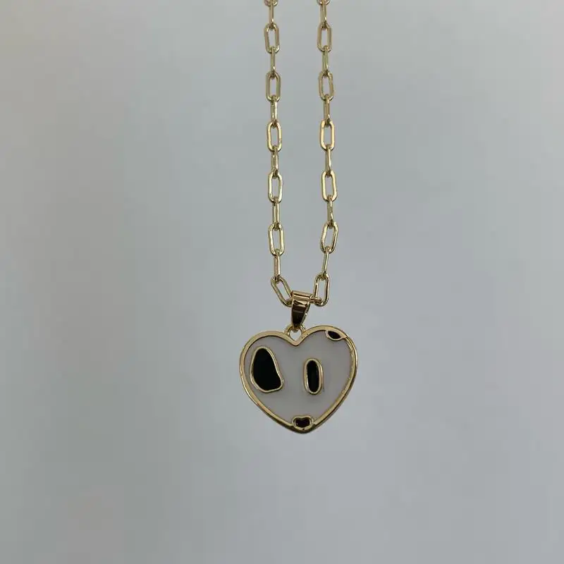 ZN 2021 New Necklace Jewelry Fashion Cow Spotted Love Heart-shaped Temperament Necklaces For Women Jewelry Gift
ZN 2021 New Necklace Jewelry Fashion Cow Spotted Love Heart-shaped Temperament Necklaces For Women Jewelry Gift