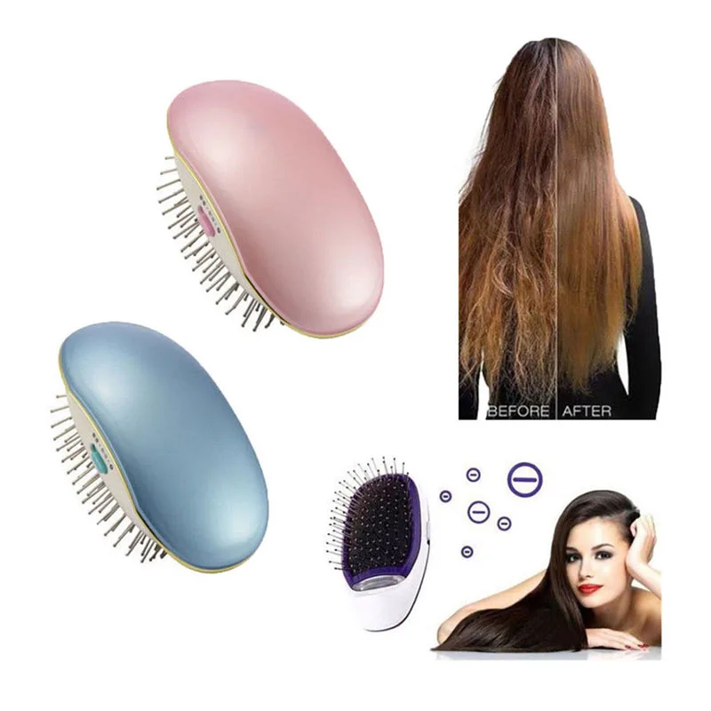 Portable Negative Ion Hair Comb Vibration Massage Combs Scalp Massager Hair Brush Eliminate Frizz Escova De Cabelo Styling Tools
Portable Negative Ion Hair Comb Vibration Massage Combs Scalp Massager Hair Brush Eliminate Frizz Escova De Cabelo Styling Tools