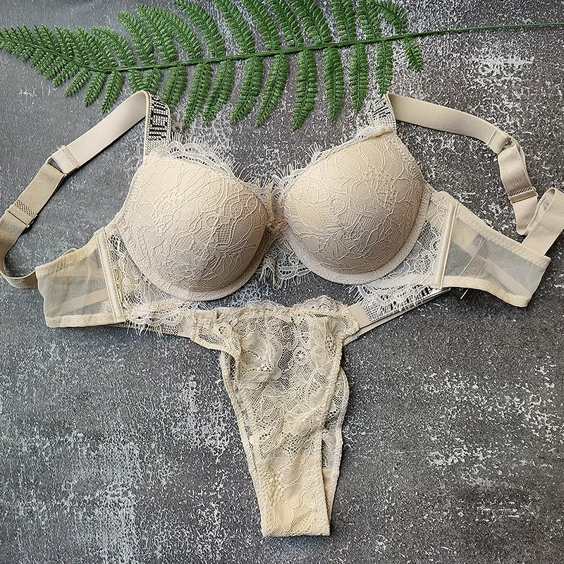 2 Piece Lingerie Set Letter Sexy Bras Luxury brand Underwear Women Sets Pink Comfort Push Up Plus Size Bra Panty Lingerie Set
2 Piece Lingerie Set Letter Sexy Bras Luxury brand Underwear Women Sets Pink Comfort Push Up Plus Size Bra Panty Lingerie Set