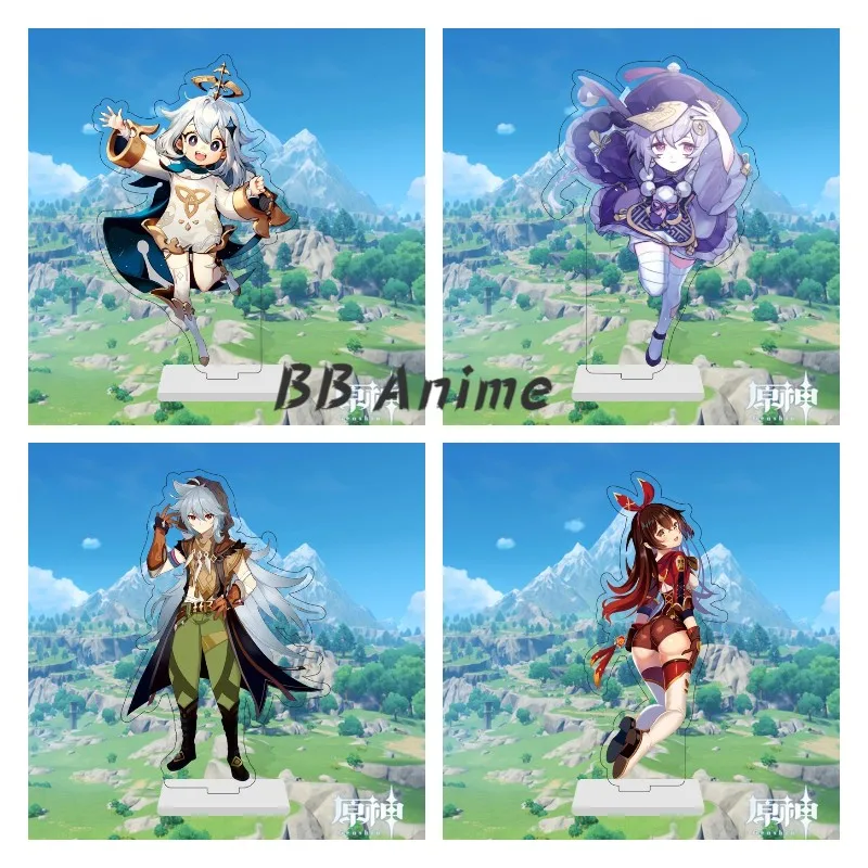 Hot Anime Figure Genshin Impact Diluc Venti Klee Zhongli Cosplay New Style Acrylic Stand Model Plate Desk Decor Gift For Friend
Hot Anime Figure Genshin Impact Diluc Venti Klee Zhongli Cosplay New Style Acrylic Stand Model Plate Desk Decor Gift For Friend