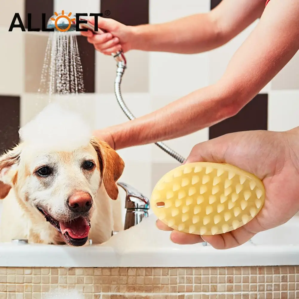 Cat Dog Hair Massage Soft Rubber Bristles Comb Pet Puppy Hair Removal Brush Absorbs Hair Silicon Cleaner Grooming Tools
Cat Dog Hair Massage Soft Rubber Bristles Comb Pet Puppy Hair Removal Brush Absorbs Hair Silicon Cleaner Grooming Tools