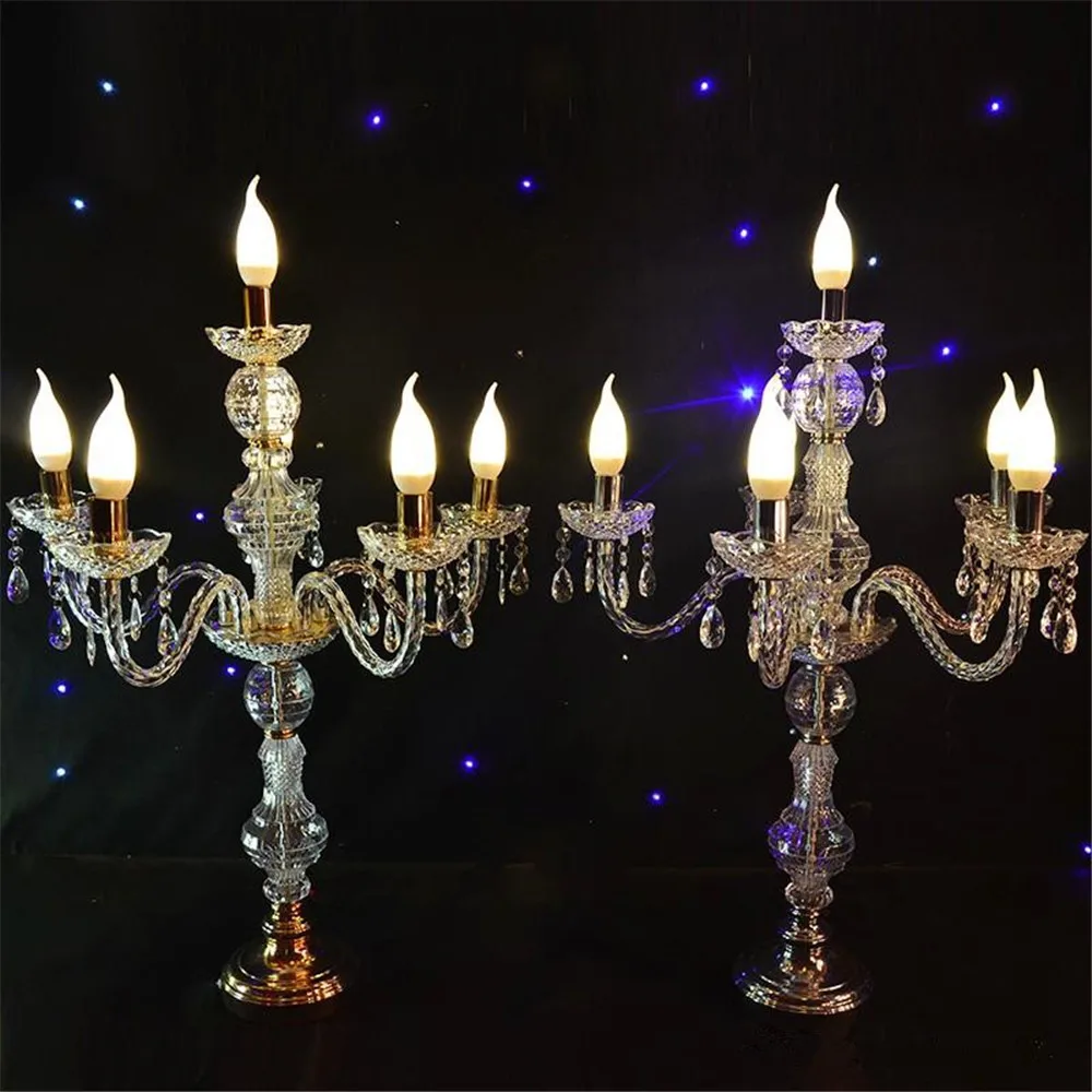 2PCS 55cm150 Cm Height Acrylic 6-arms Metal Candelabras With Crystal Pendants Wedding Candle Holder Centerpiece Party Decor
2PCS 55cm150 Cm Height Acrylic 6-arms Metal Candelabras With Crystal Pendants Wedding Candle Holder Centerpiece Party Decor