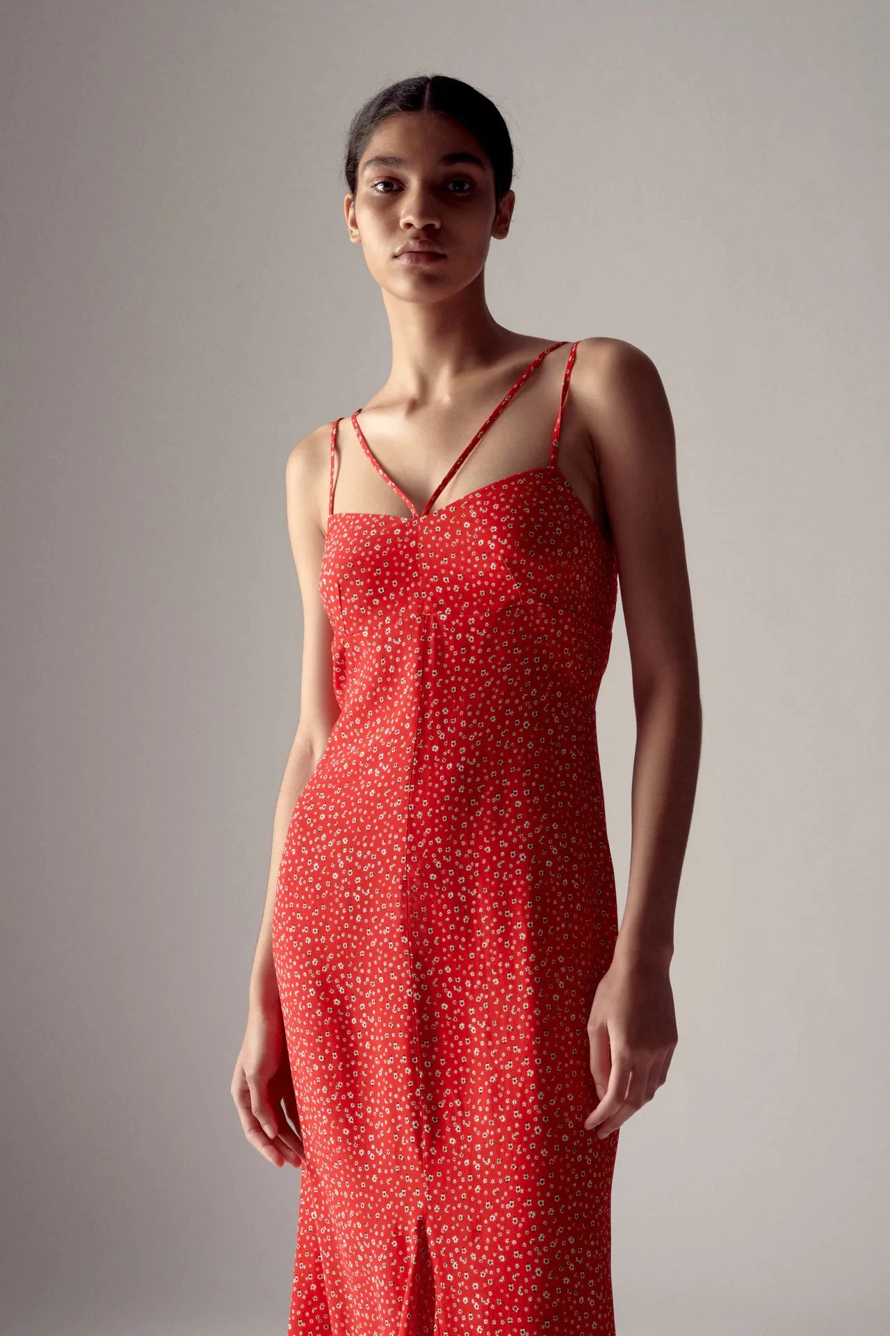 Woman Dress Print Summer Slip Dress Sleeveless Spaghetti Strap Evening Party Flower Red Flower Print Sexy New Style
Woman Dress Print Summer Slip Dress Sleeveless Spaghetti Strap Evening Party Flower Red Flower Print Sexy New Style