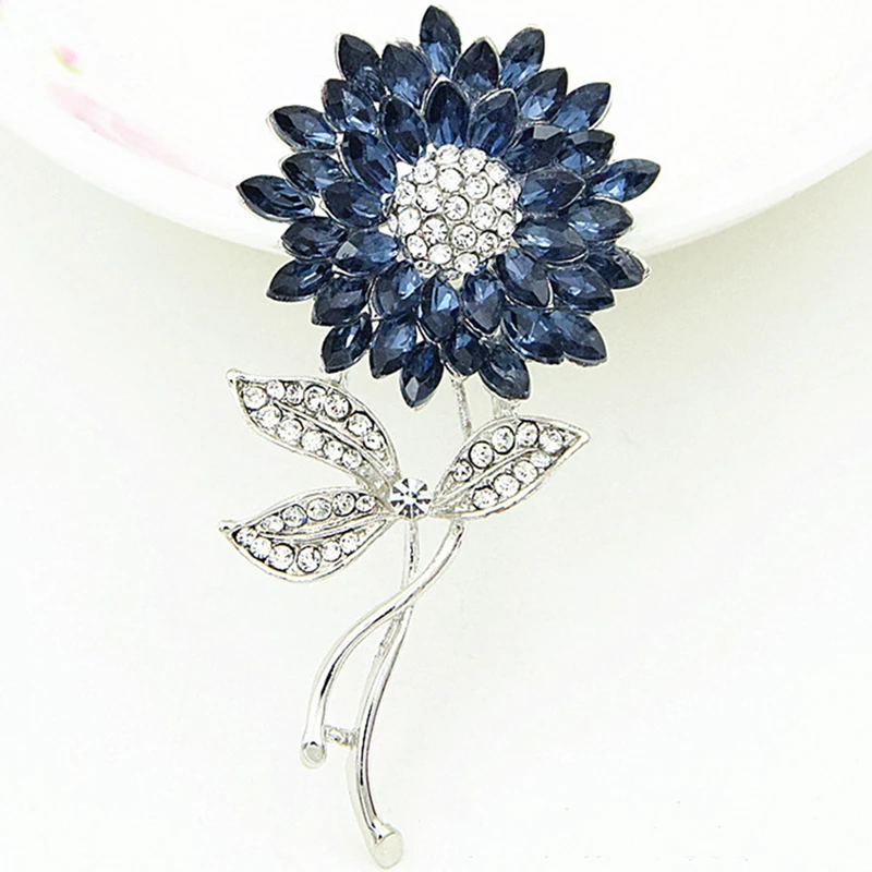 Fashion Sunflower Brooches For Women 2019 Yellow Crystal Flower Brooch Pins For Men Plant Jewelry Dropshipping
Fashion Sunflower Brooches For Women 2019 Yellow Crystal Flower Brooch Pins For Men Plant Jewelry Dropshipping