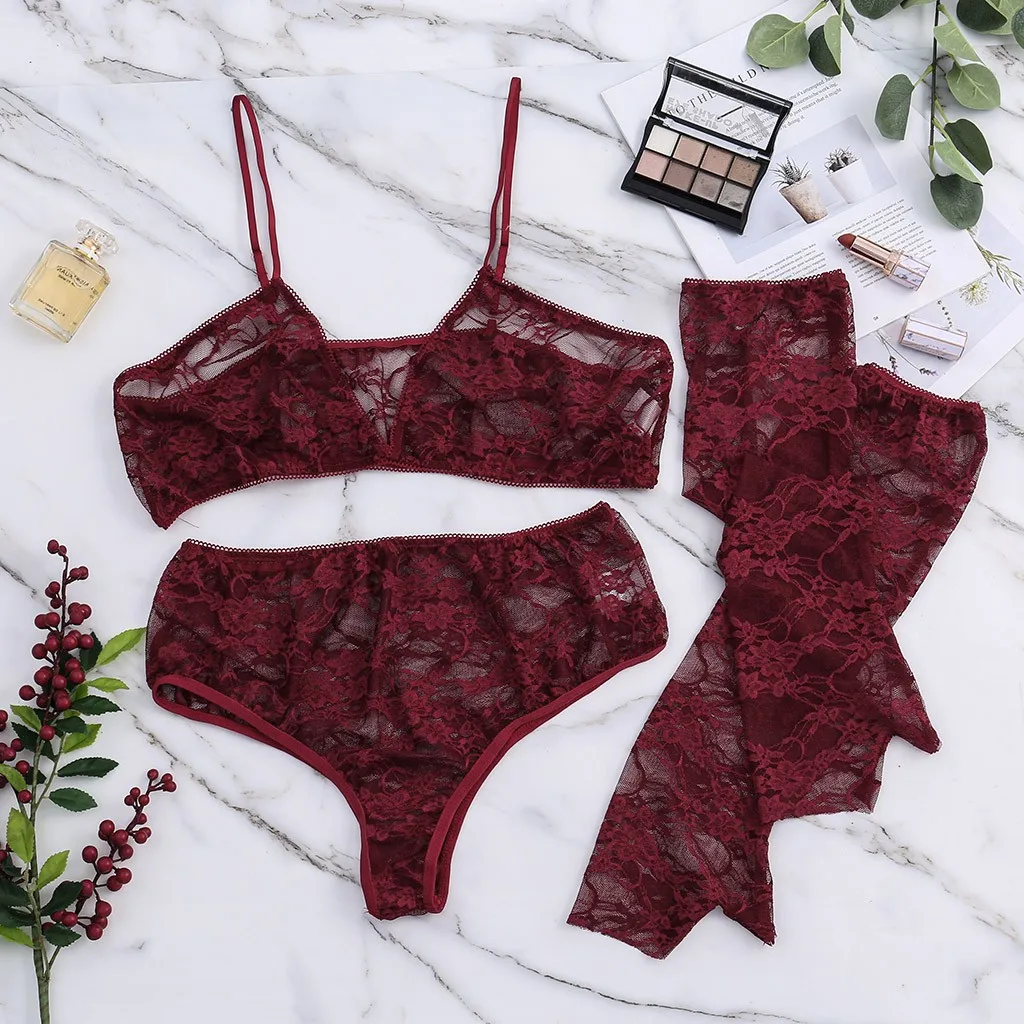 New Hand socks Fashion Lace Lingerie Underwear Sleepwear Thong Bra Tube Top lingerie set with gloves Sexy Underwear
New Hand socks Fashion Lace Lingerie Underwear Sleepwear Thong Bra Tube Top lingerie set with gloves Sexy Underwear