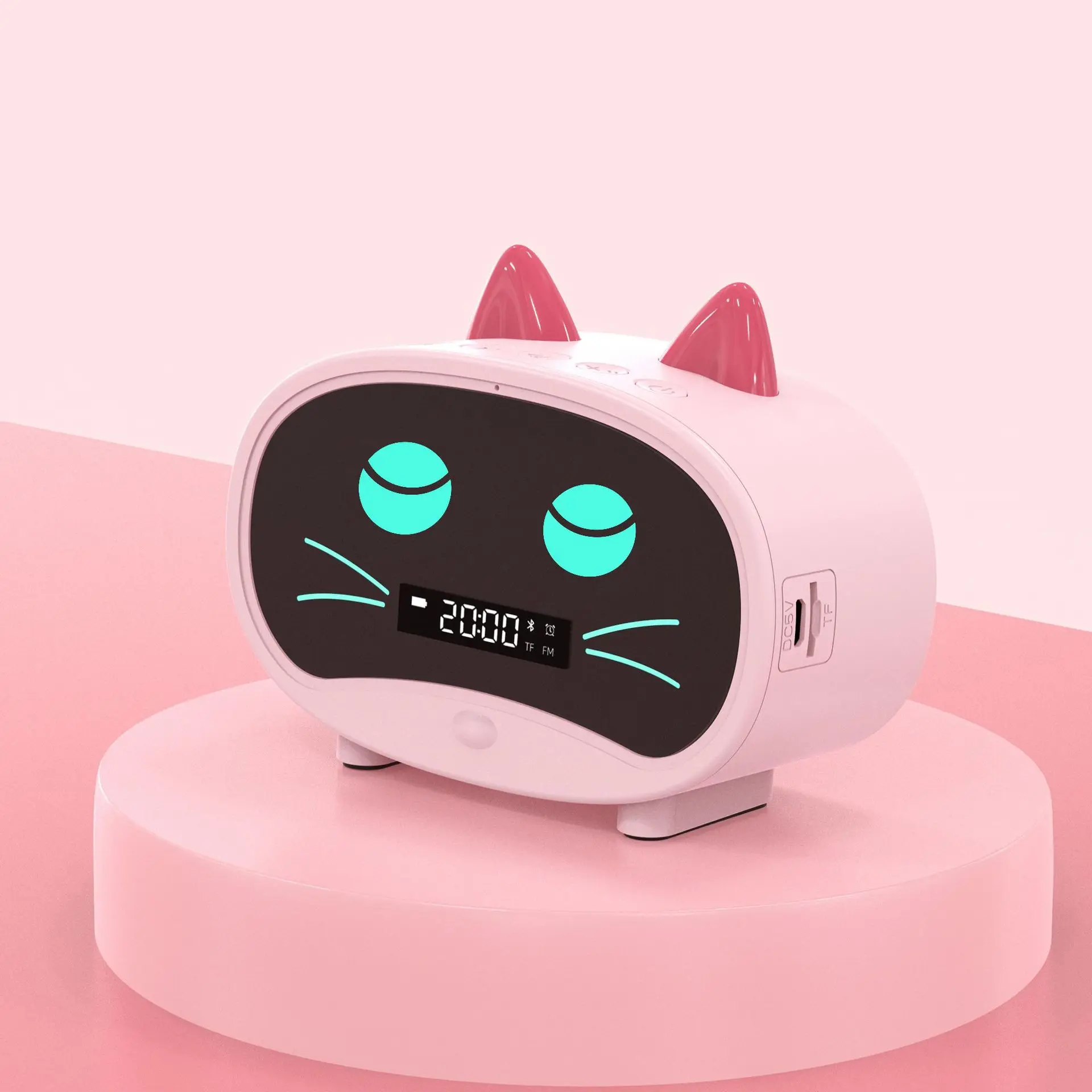 Cute Cat Small Bluetooth Speaker Creative FM Waterproof Speaker Wireless Alarm Clock Speaker Wireless Audio Children's Gifts
Cute Cat Small Bluetooth Speaker Creative FM Waterproof Speaker Wireless Alarm Clock Speaker Wireless Audio Children's Gifts