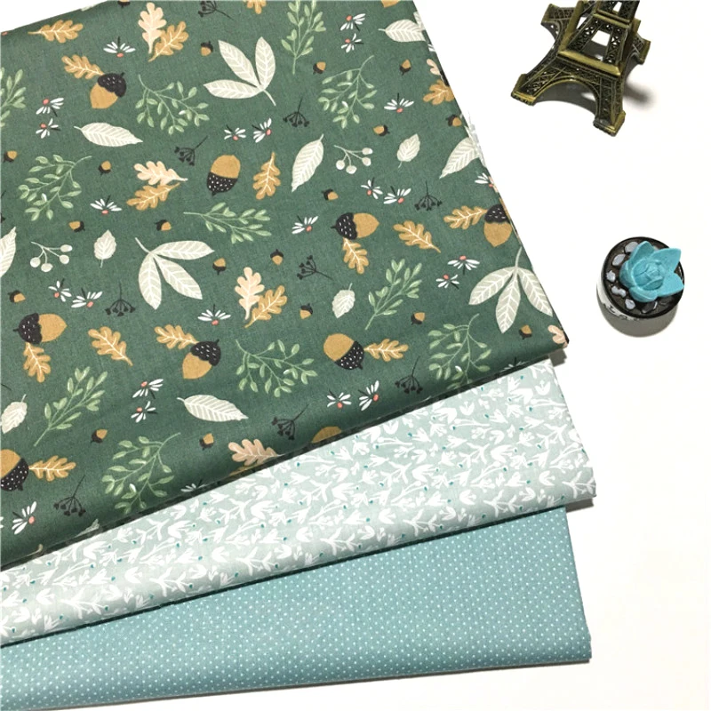 Green Series Cotton Fabric Printed Kids baby quilting cotton fabric by meter DIY sewing craft cotton material
Green Series Cotton Fabric Printed Kids baby quilting cotton fabric by meter DIY sewing craft cotton material