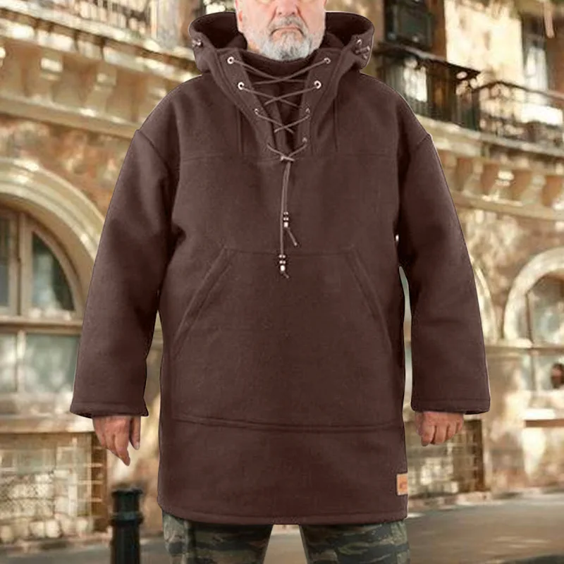 Large Size Men's Hoodies Drawstring Decor Solid Spring Autumn Loose Fashion Fit Casual Hot Sale European And American Pullover
Large Size Men's Hoodies Drawstring Decor Solid Spring Autumn Loose Fashion Fit Casual Hot Sale European And American Pullover